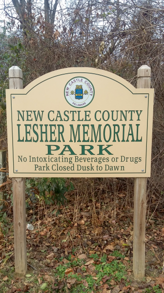 Lesher Memorial Park grounds