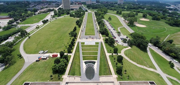 Liberty Memorial Tower grounds