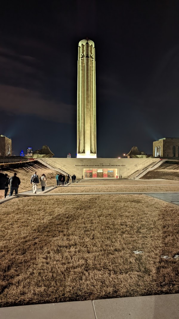 Liberty Memorial Tower grounds