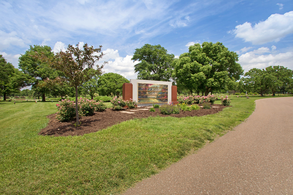Lincoln Memorial Funeral Home & Cemetery cemetery grounds and headstones
