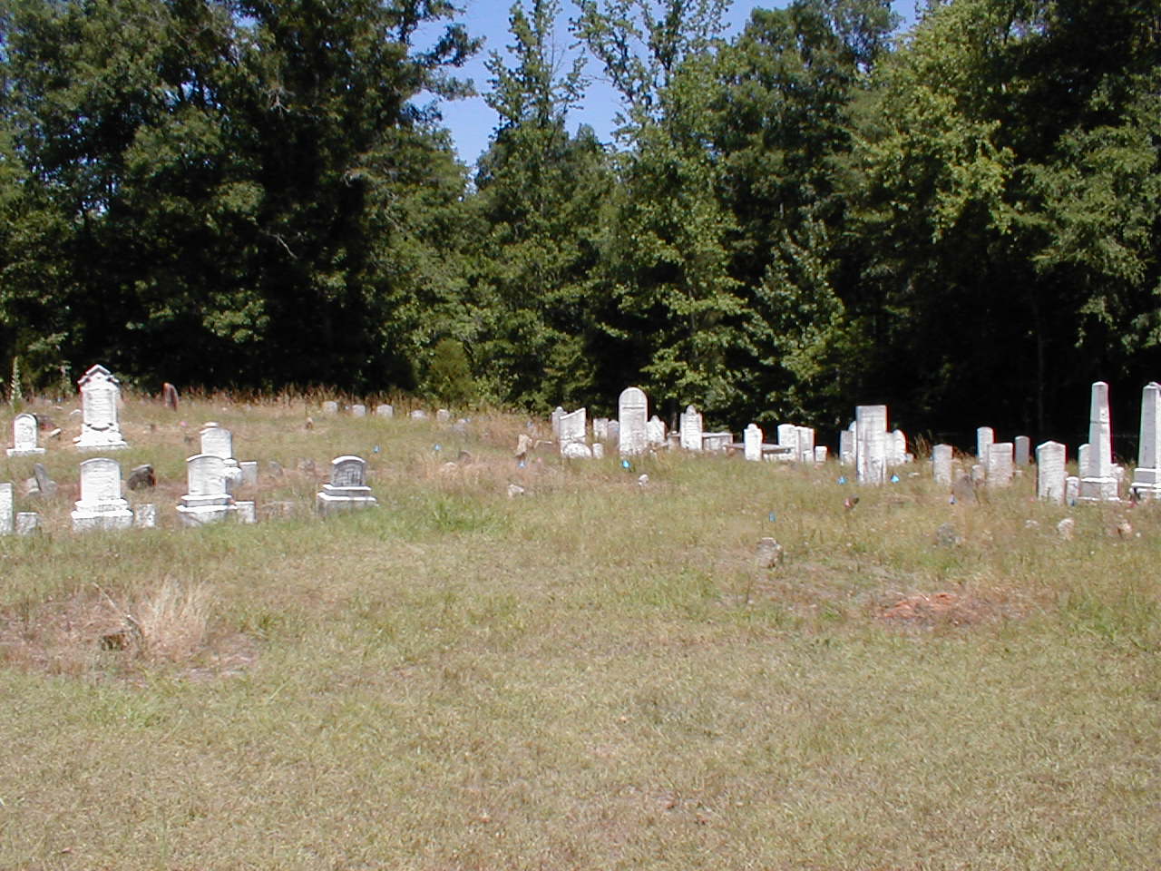 Lindsay Cemetery cemetery grounds and headstones