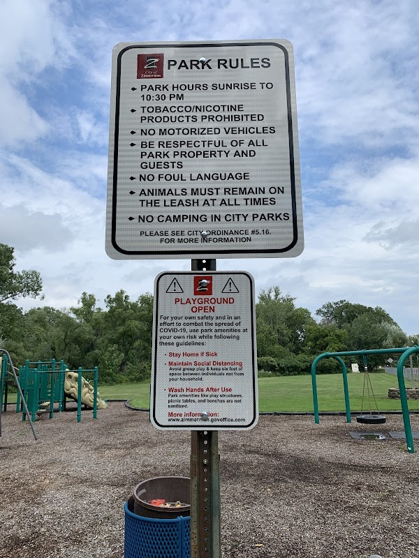 Lions Memorial Park grounds