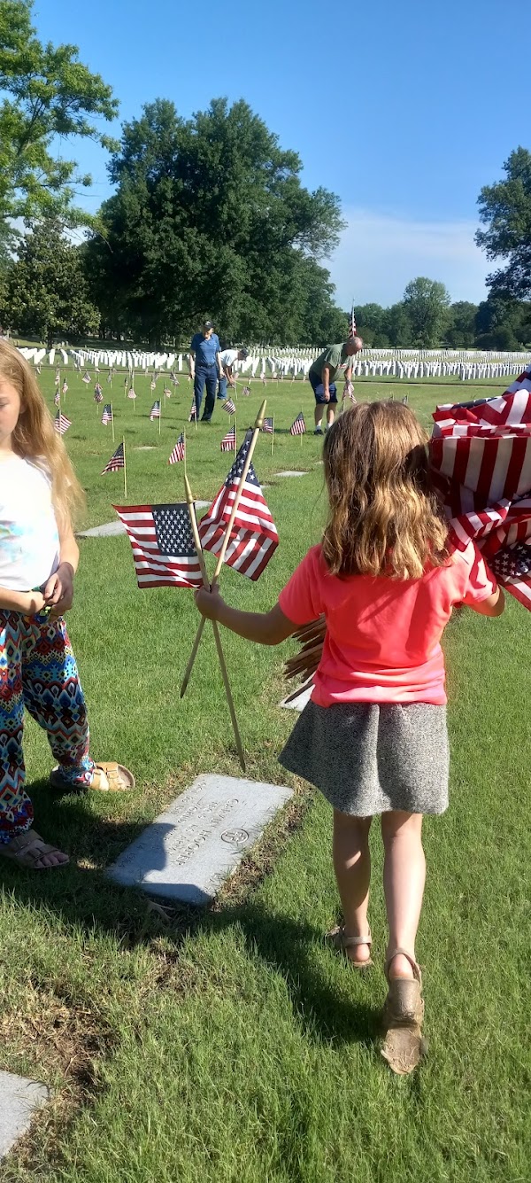 Little Rock National Cemetery grounds