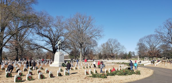 Little Rock National Cemetery grounds