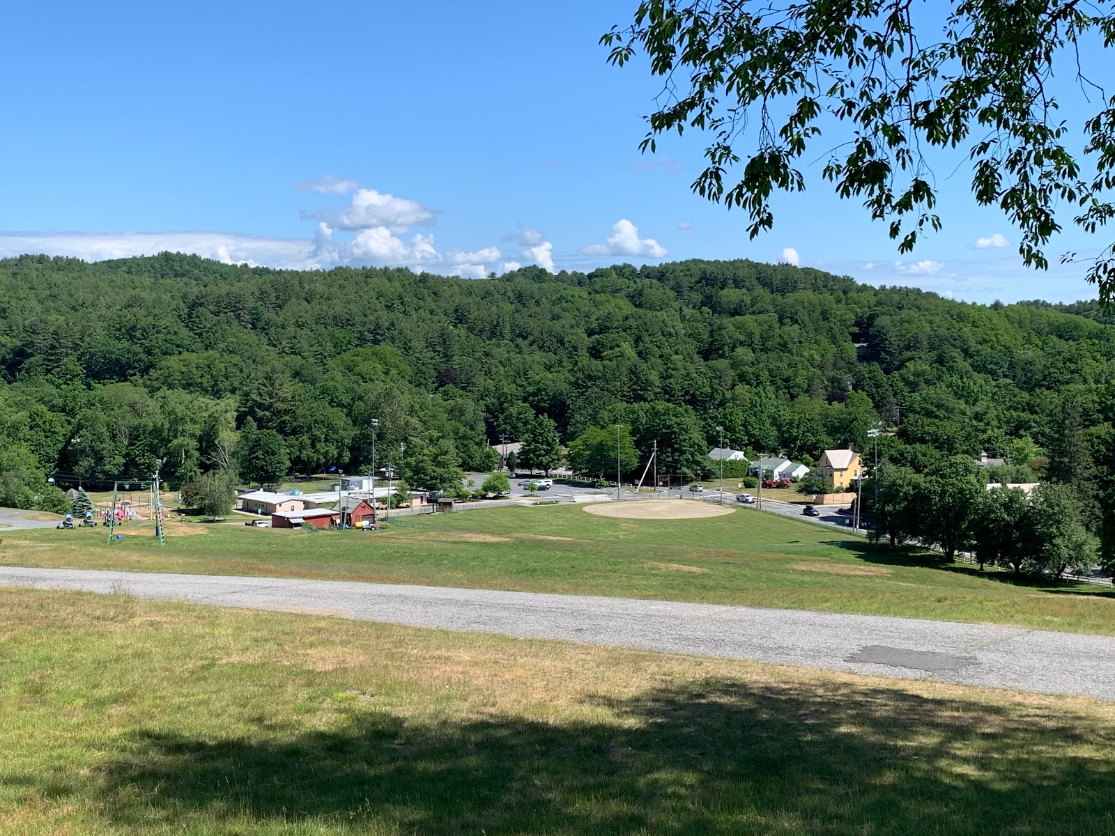 Living Memorial Park cemetery grounds and headstones