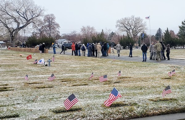 Lone Mountain Cemetery grounds