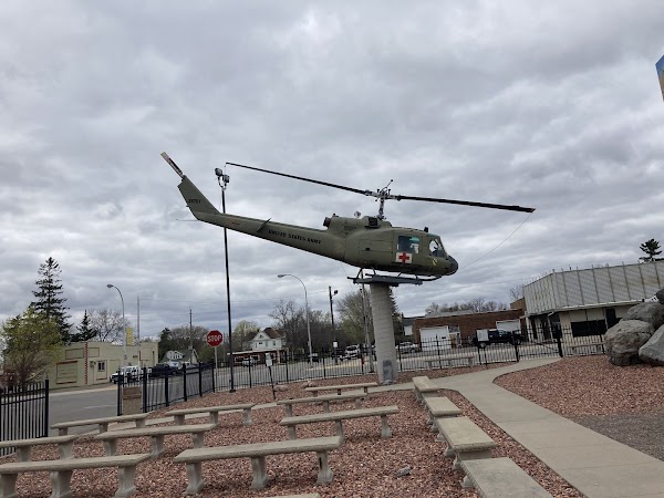 Long Prairie Veterans Memorial Park grounds