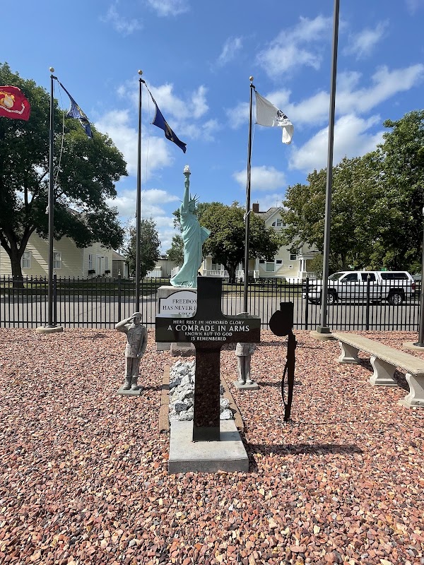 Long Prairie Veterans Memorial Park grounds