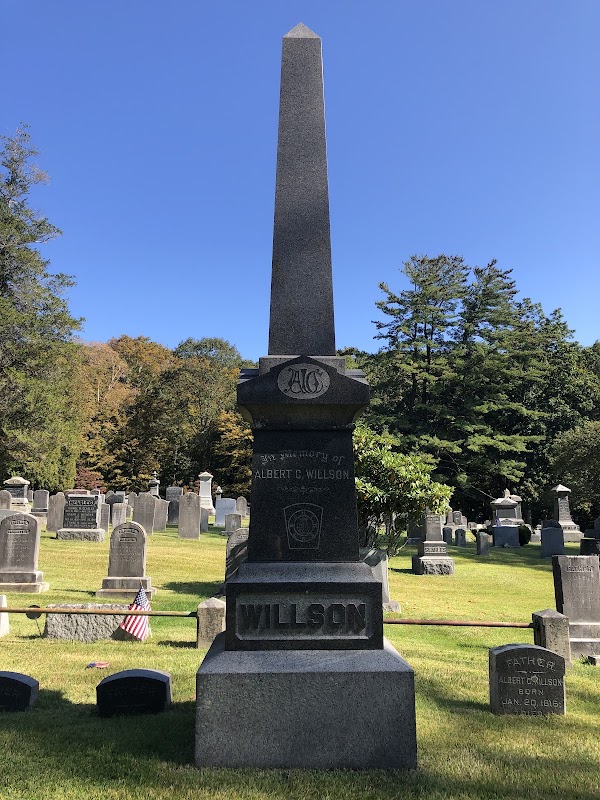 Long Ridge Union Cemetery grounds