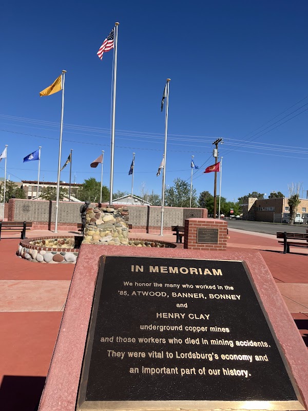 Lordsburg Memorial Park grounds
