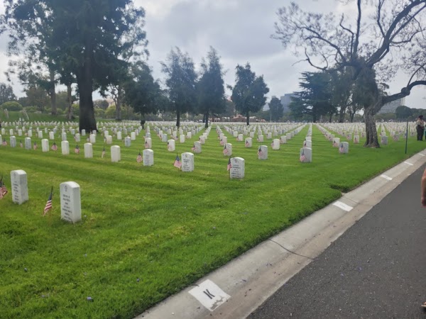 Los Angeles National Cemetery grounds