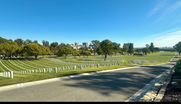 Los Angeles National Cemetery grounds