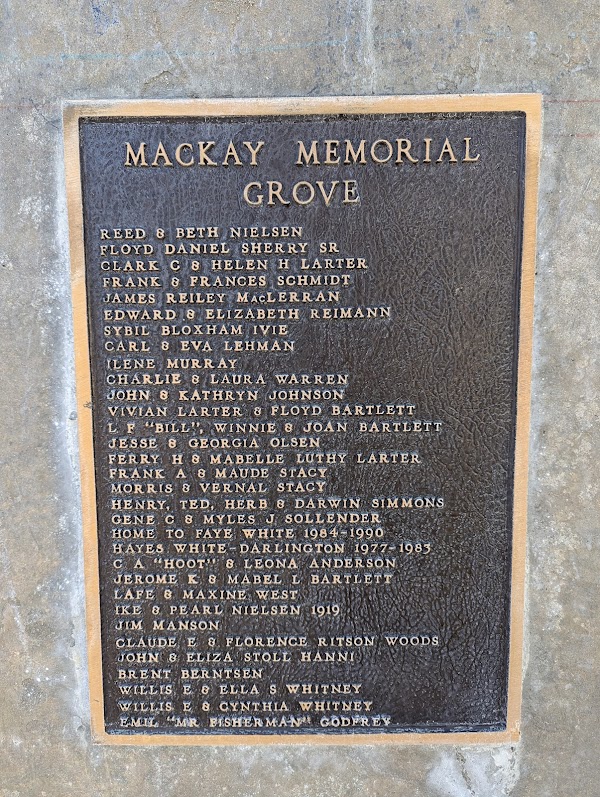 Mackay Memorial Park grounds