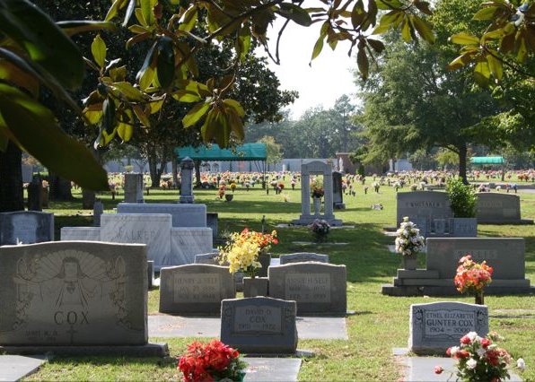 Magnolia Park Cemetery grounds