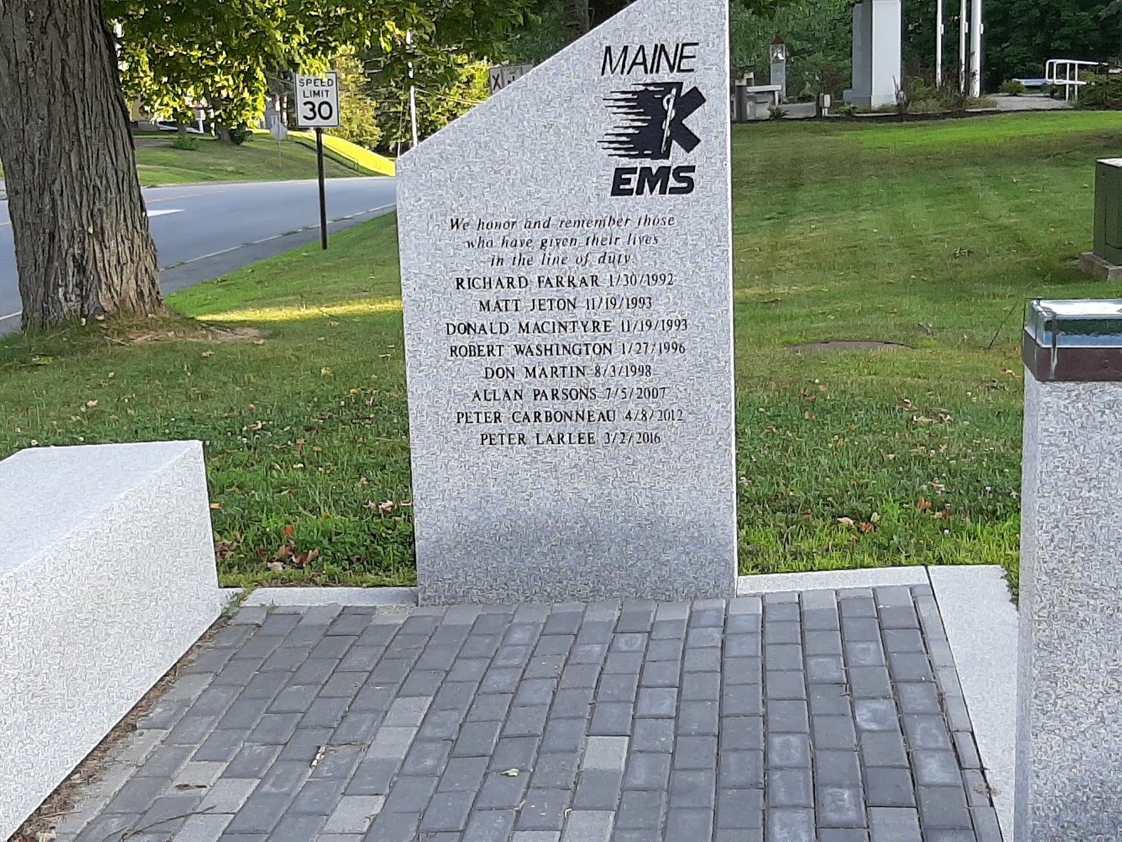 Maine Firefighter's Memorial