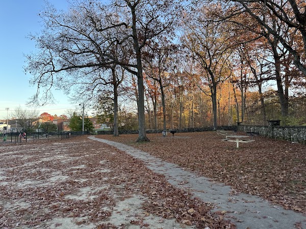 Mansfield Memorial Park Playground, Mansfield, MA grounds