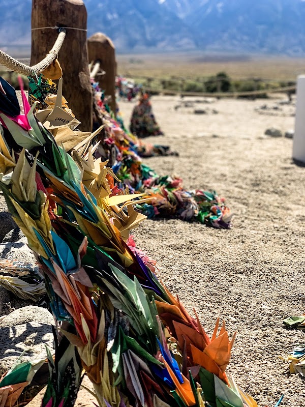 Manzanar Cemetery grounds