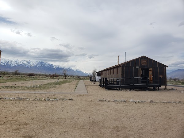Manzanar Cemetery grounds
