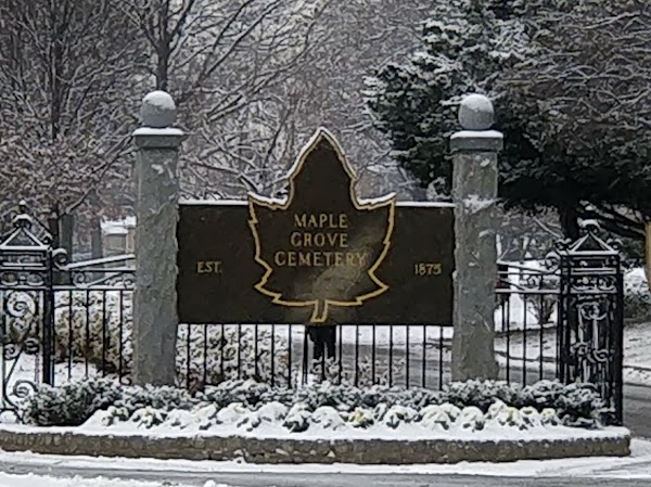 Maple Grove Cemetery grounds