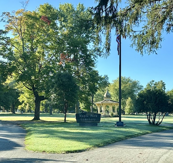 Maple Park Cemetery grounds
