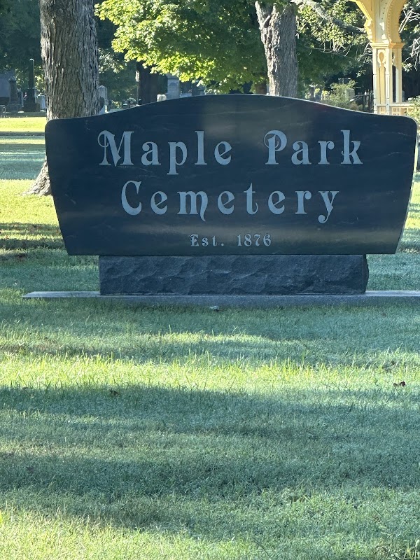 Maple Park Cemetery grounds