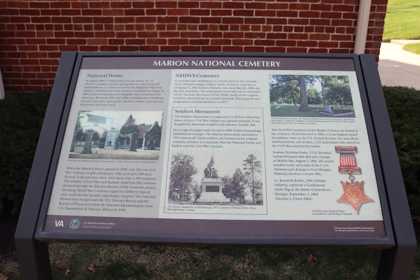 Marion National Cemetery grounds