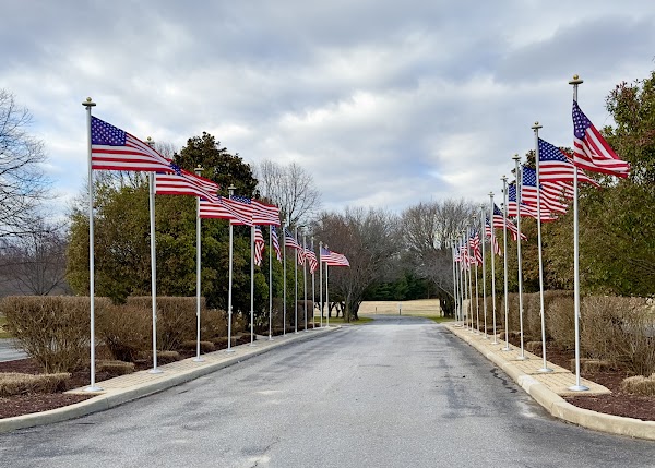 Maryland Veterans Cemetery Crownsville grounds