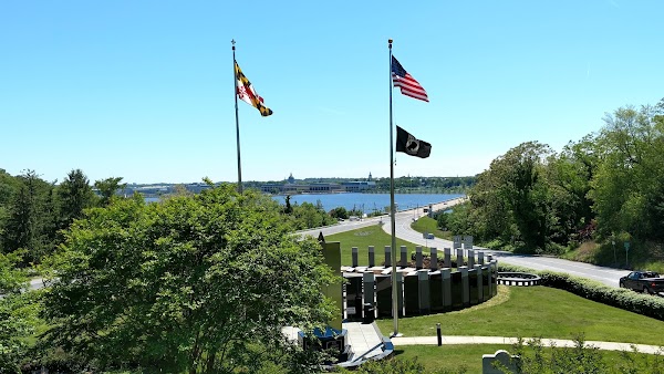 Maryland World War II Memorial grounds