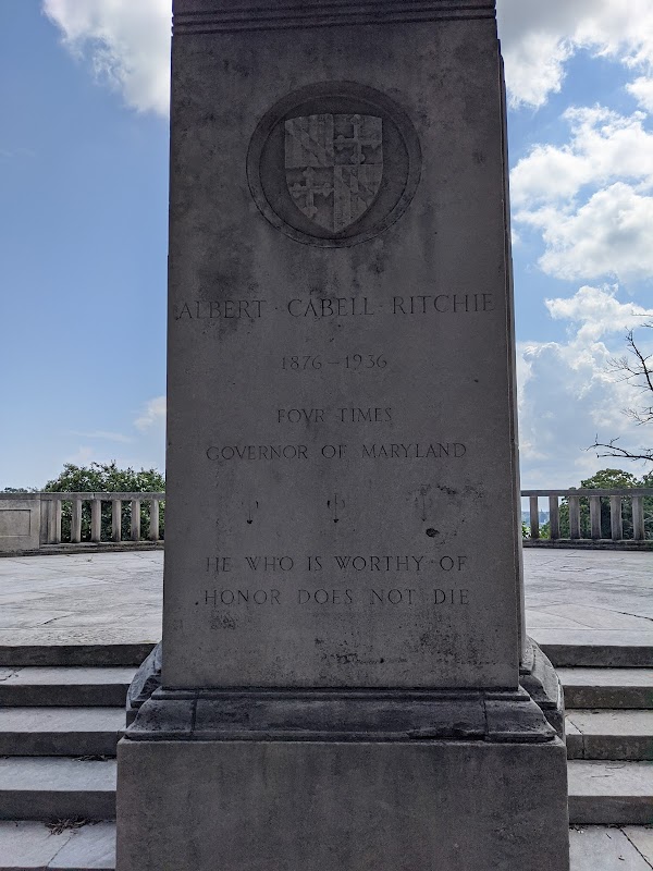 Maryland World War II Memorial grounds