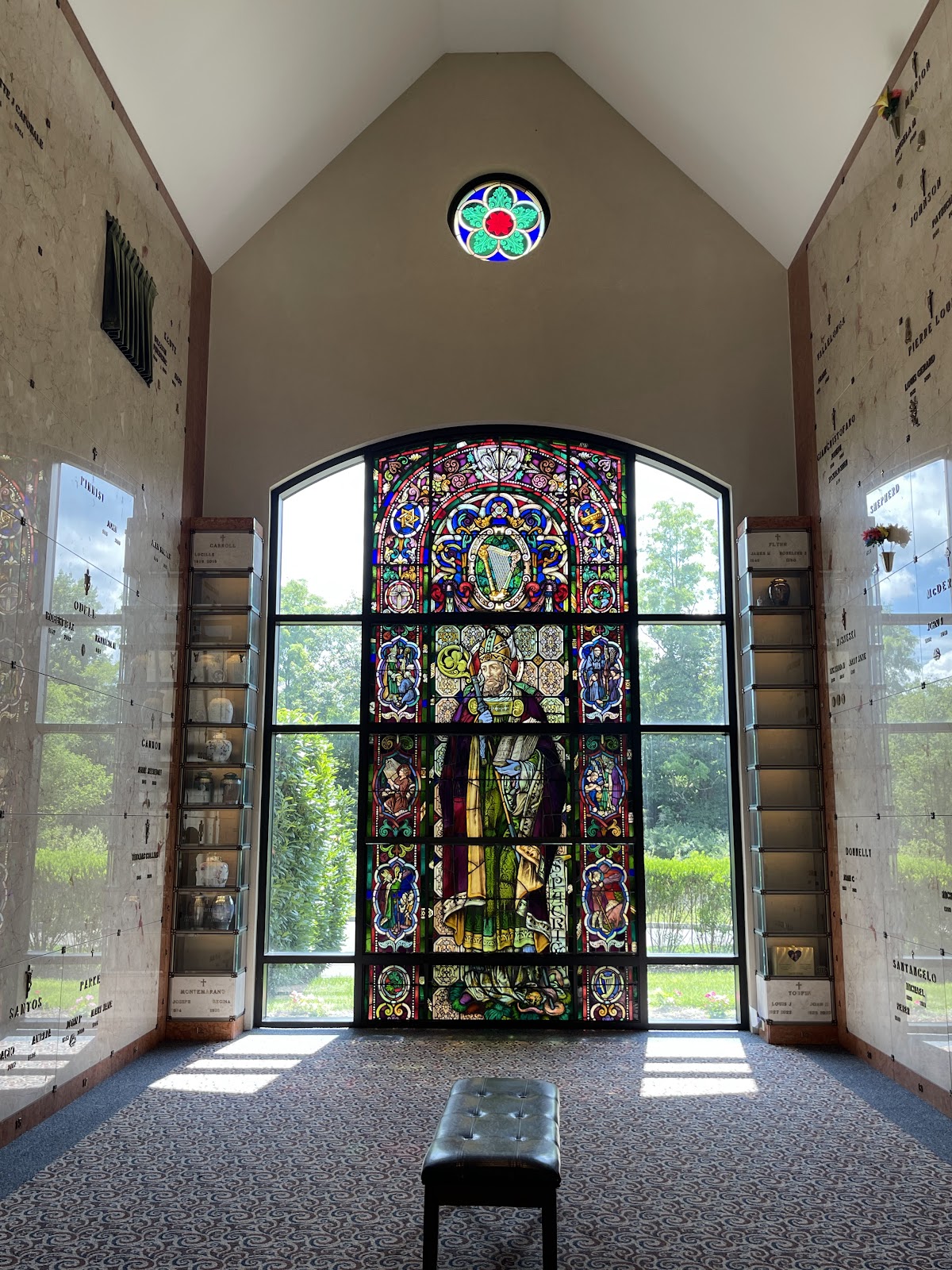 Maryrest Cemetery & Mausoleum cemetery grounds and headstones