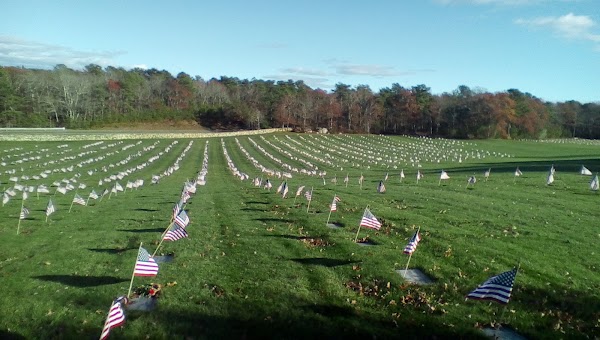 Massachusetts National Cemetery grounds