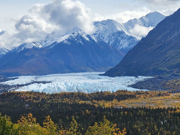 Matanuska Glacier State Recreation Site grounds
