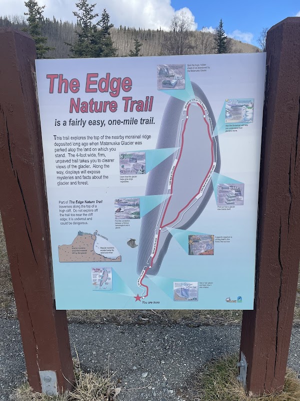 Matanuska Glacier State Recreation Site grounds