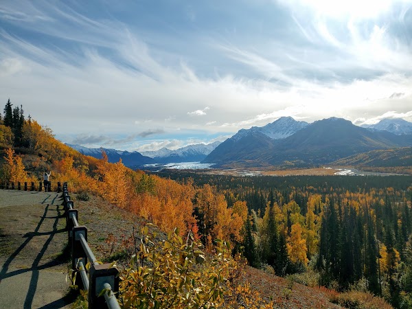 Matanuska Glacier State Recreation Site grounds
