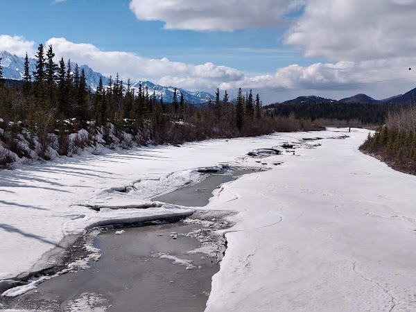 Matanuska Glacier State Recreation Site grounds