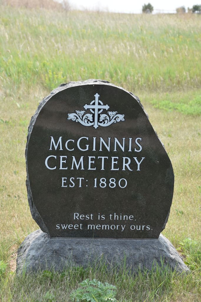 McGinnis Cemetery cemetery grounds and headstones