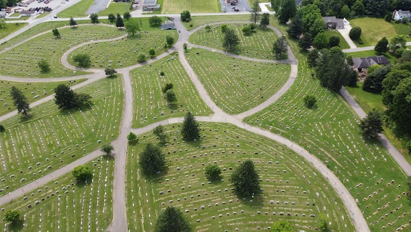 Memorial Burial Park grounds