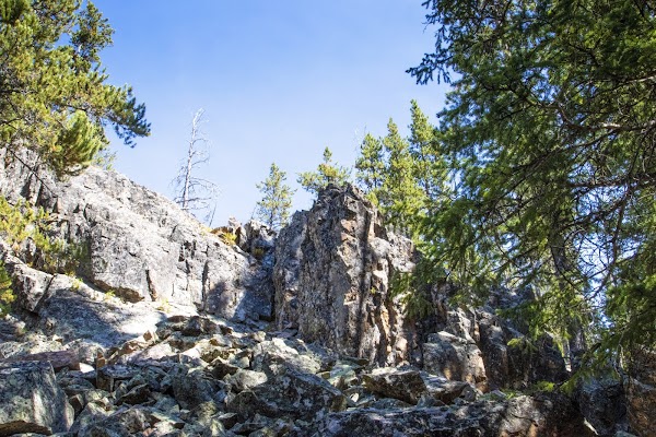 Memorial Falls Trailhead grounds