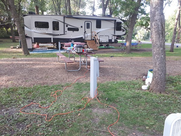 Memorial Park Camping Area grounds