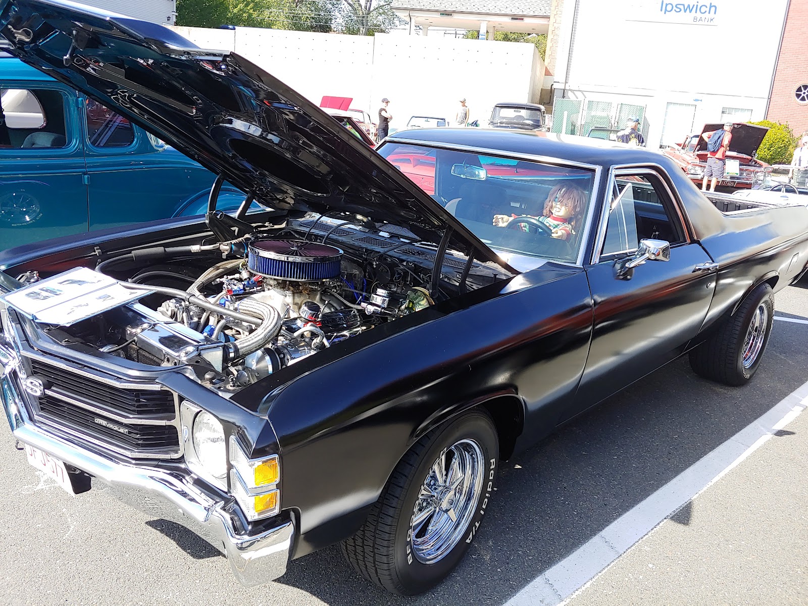 Memorial Park cemetery grounds and headstones
