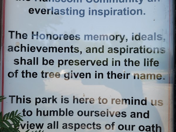 Memorial Park grounds