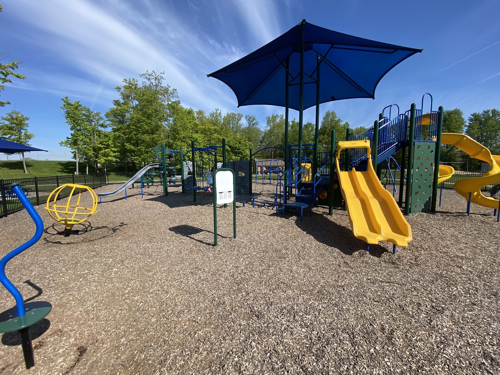 Memorial Park cemetery grounds and headstones
