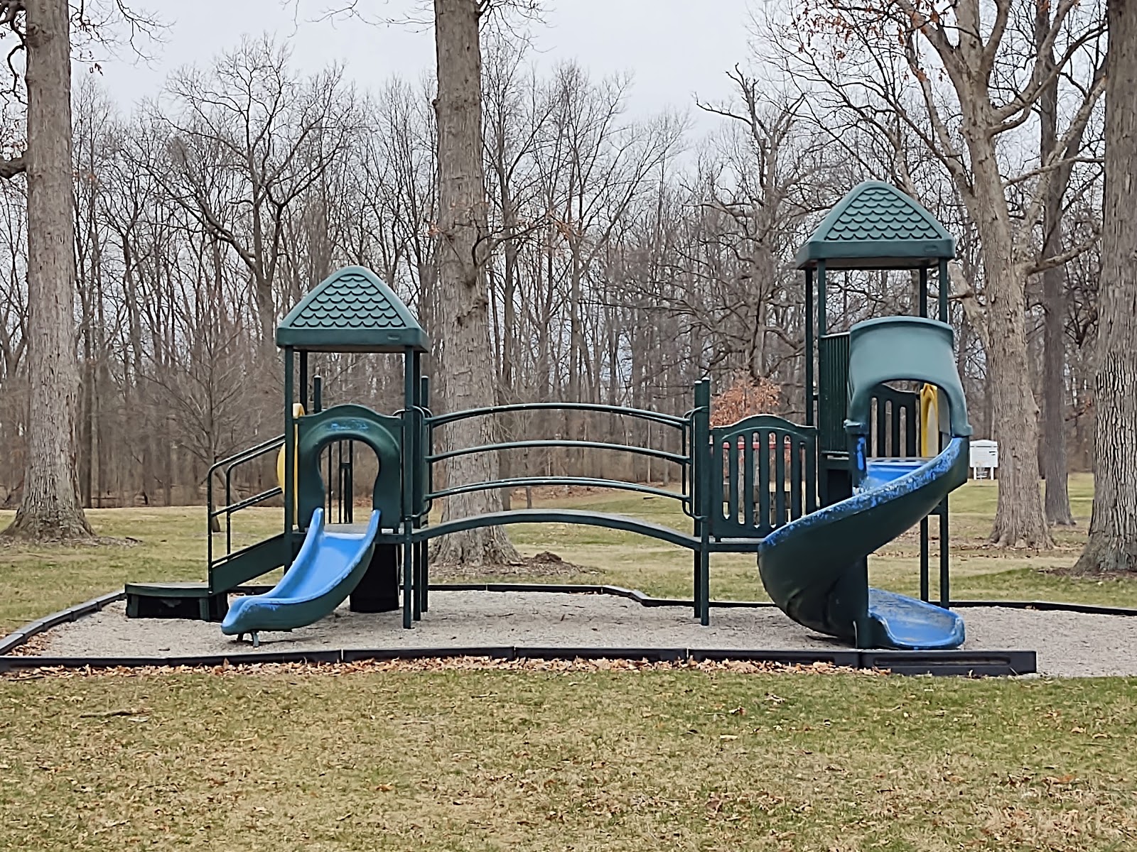 Memorial Park cemetery grounds and headstones