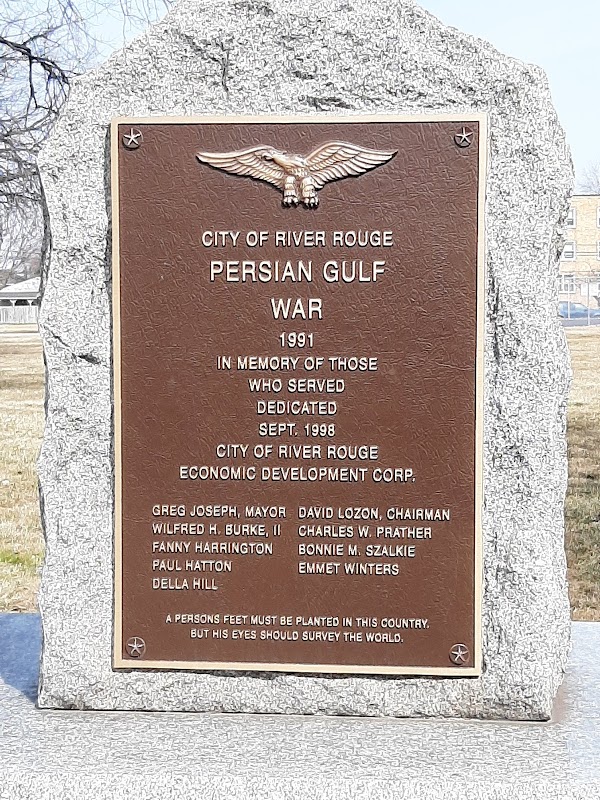 Memorial Park grounds