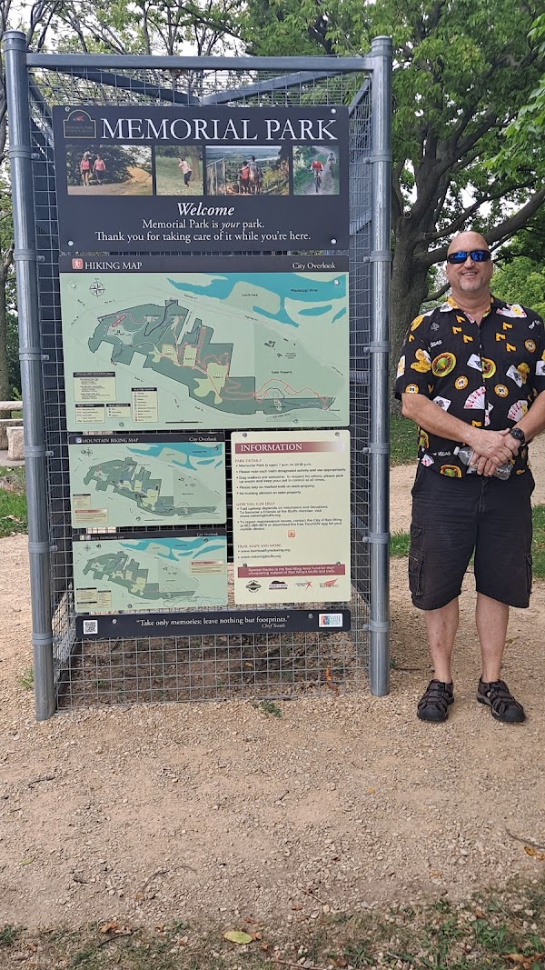 Memorial Park Tower grounds