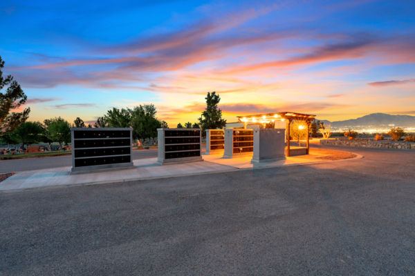 Memorial Pines Cemetery grounds