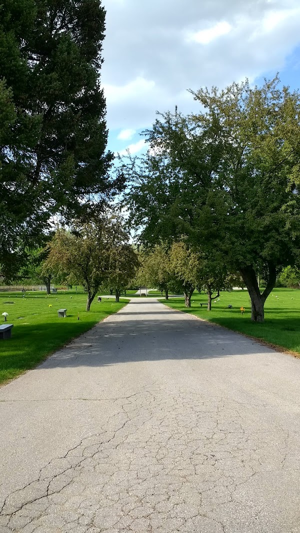 Memory Gardens Cemetery grounds