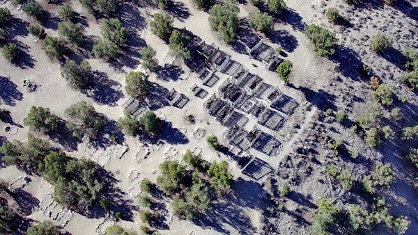 Mercur Cemetery grounds