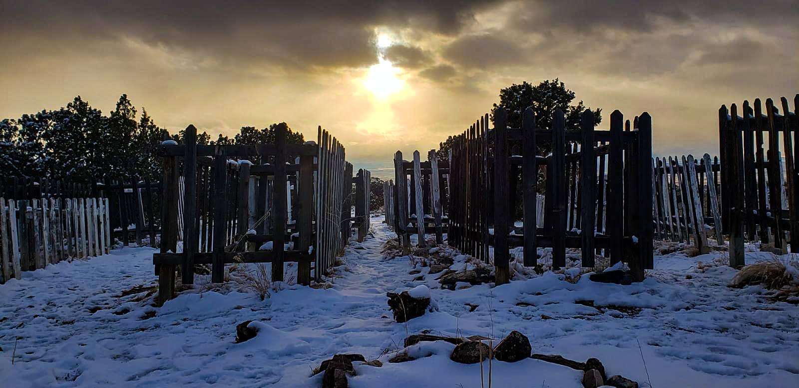 Mercur Cemetery headstone and grounds