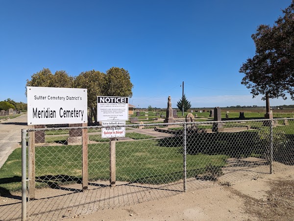 Meridian Cemetery grounds